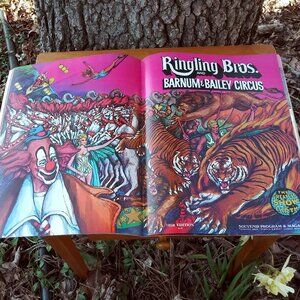 Two Ringling Brothers Circus Souvenir Programs 1971 & 1977